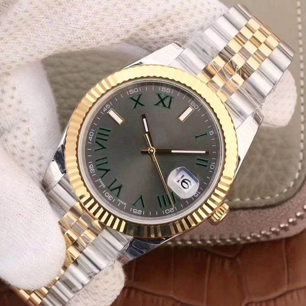 

watches luxury watch automatic mechanical watch classic mens womens stainless steel waterproof luminous fashion sport watches, Slivery;brown