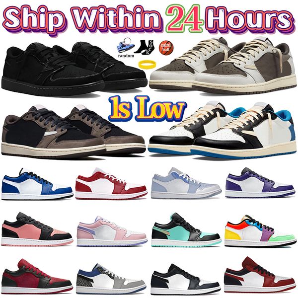 

mens 1s basketball shoes jumpman 1 phantom castus reverse mocha fragment x cactus university blue og unc low sport sneakers men women true b