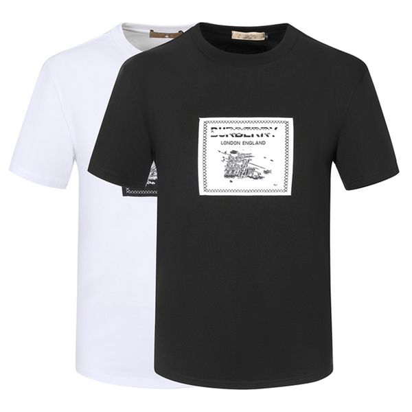 

23ss mens t shirt city limited letters black purple white pink yellow red women with the same casual all-match loose t-shirt trend, White;black
