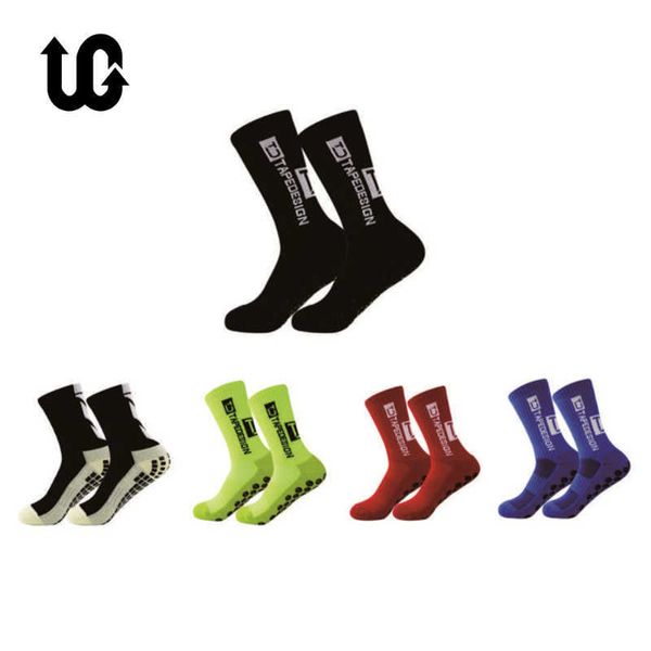 

sports socks ugupgrade 2023 new style fb football round silicone suction cup grip anti slip soccer sports men women baseball rugby socks j23, Black
