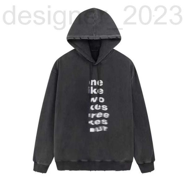 

men's hoodies & sweatshirts designer ion retro hooded swter mens hoodie hip hop swtshirt designer hoodies men women pullo coat oize jac, Black