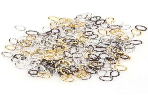 

1000pcslot jumpping rings antique bronzesilver gold open metal jump split rings diy jewelry findings making for women men3496150, Silver