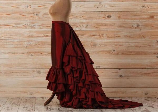 

victorian petticoats burgundy red victorian bustle skirt steampunk undergarment 19th century victorian underskirt3342538, White