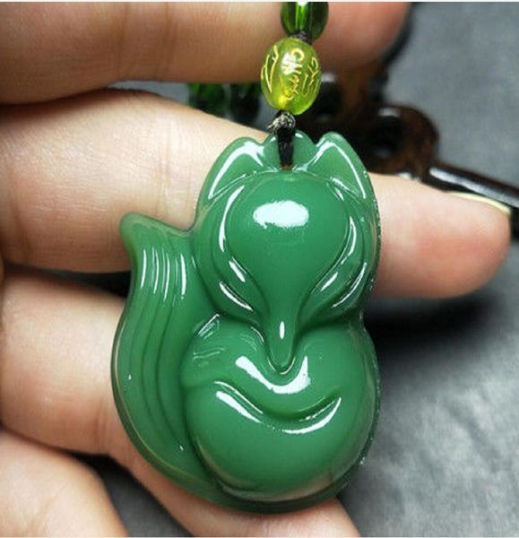 

xinjiang hetian natural jasper fox fortune good luck pendant deli very9587902, Silver