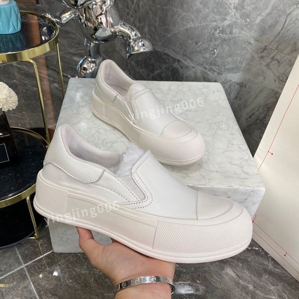 

new designer platform women mens quality casual shoes leather lace-up sneaker fashion lady flat running trainers letters gym sneaker2023, Black
