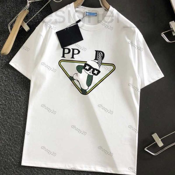 

men's t-shirts designer 23s t shirt round neck short slve spring suer fashion luxury loose ing pulr t-shirts mens and womens swtshirt s, White;black