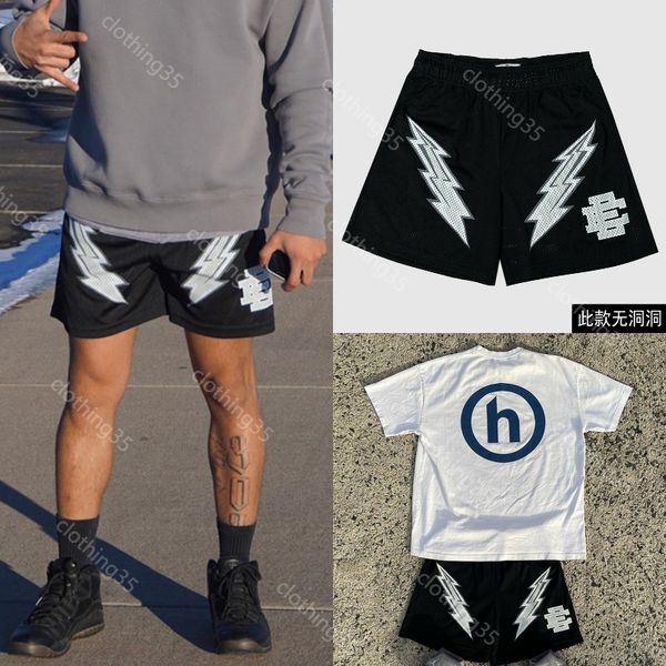 

mens shorts men designer for women hole type short casual breathable fitness sport pants summer gym joggers workout mesh m-6xl 9q5k, White;black