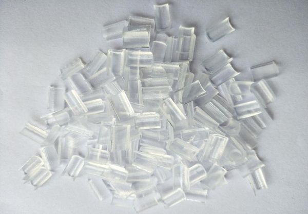 

100pcslot keratin glue nail nail tip keratin ushape glue nail tip for fusion hair extension clear brown black yellow 4 color5808279, White