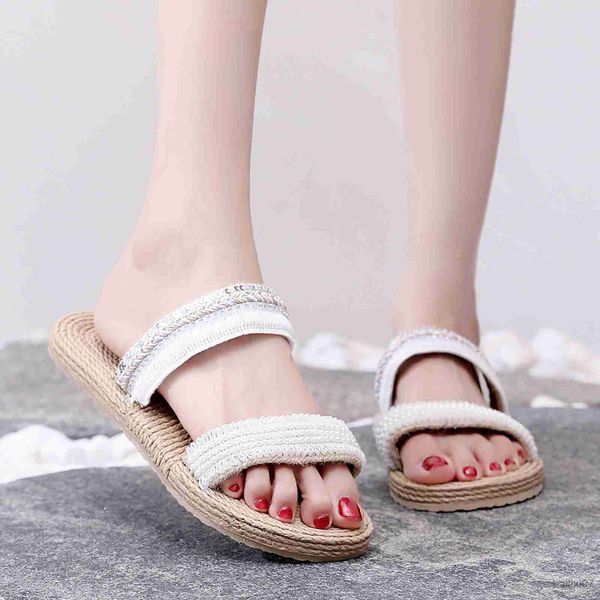 

slippers new in women's style slippers wearable new summer beach shoes women's shoes on offer with zapatos mujer, Black