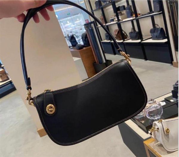 

patchwork denim bag swinger armpit bag ladies presbyopic oneshoulder retro baguette bag244w2534005, Red;black