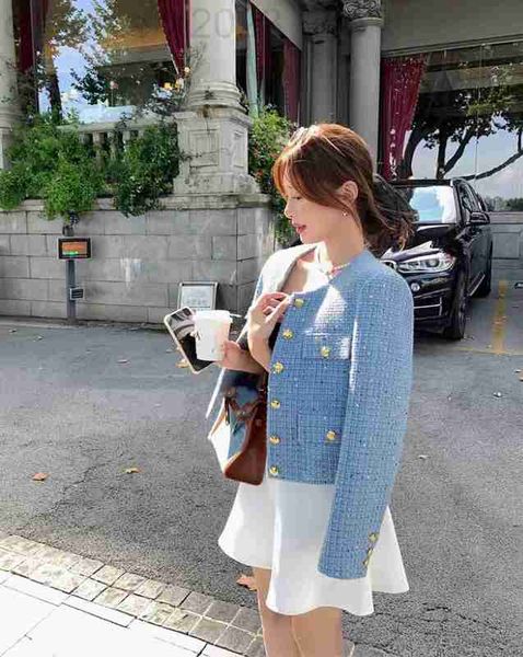 

women's jackets designer women's jacket new autumn winter western suit fashion cardigan designer women spring metal ckle twd irthd, Black;brown