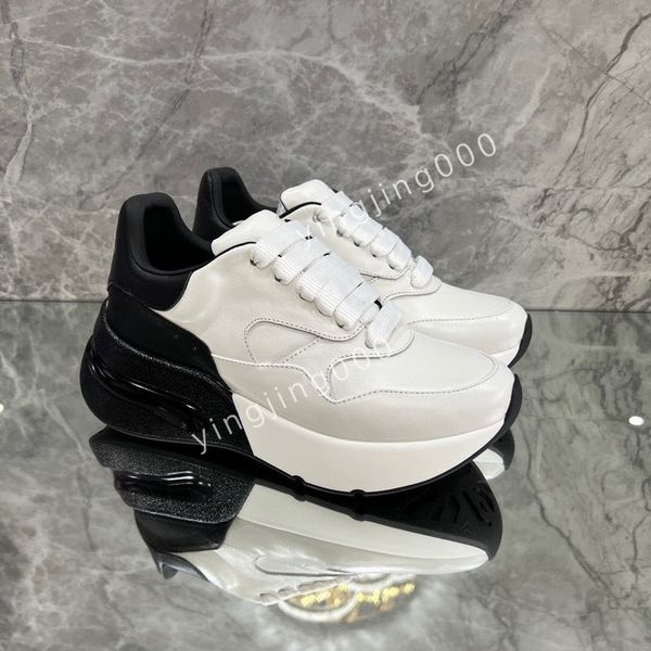 

new fashion men quality designers sneakers camouflage casual shoes checkered studded flats mesh trainers2023, Black