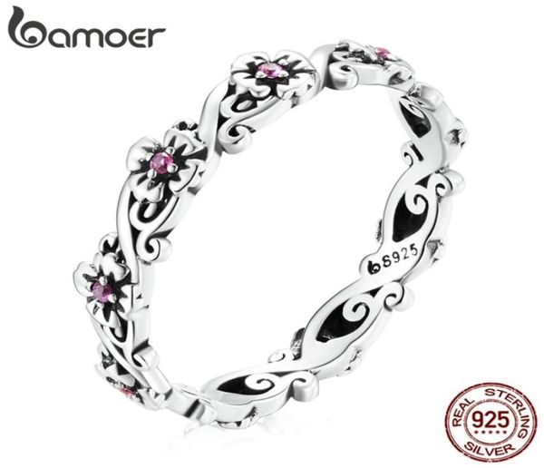 

retro 925 sterling silver vintage pattern ring for women original design fine jewelry size 5 6 7 anillos gift 2202165111046, Slivery;golden