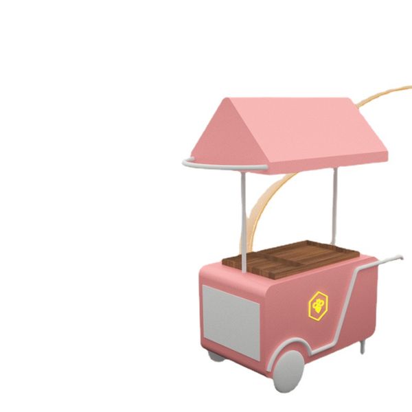 

multifunction ice cream og hand carts street mobile food cart design snacks bread pastry concession trailer