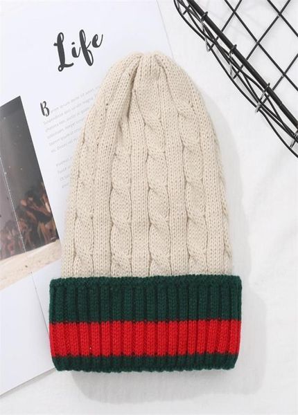 

beanieskull caps winter warm pullover hat for womens and velvet beanie fashion stretch knit sweater hat stripes casual cap f3807196, Blue;gray
