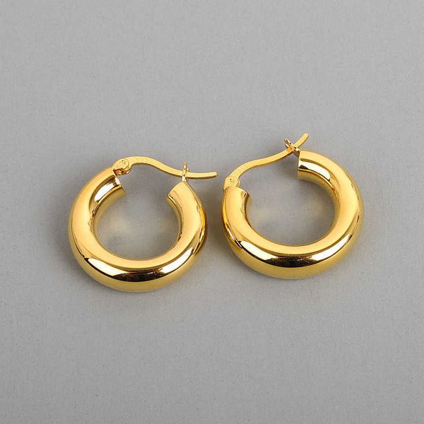 

stud fashion exquisite vintage round circle hoop earrings for women geometric gold color earrings wedding jewelry gifts 2022 z0517, Golden;silver