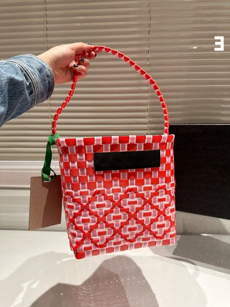 

designers bag woven shopping bags basket beach tote luxury summer travel bag handbag shoulde handle bucket clutch bags coin purse beach bags