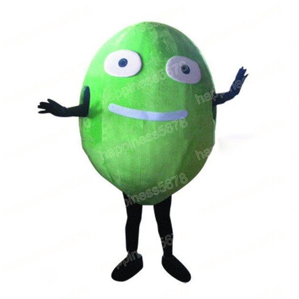 

simulation green lemon mascot costumes cartoon character outfit suit halloween adults size birthday party outdoor festival dress, Red;yellow