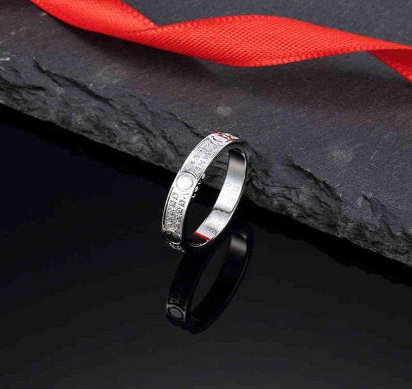 

new kajia titanium steel ring women039s fashion popular stainless star rose gold trend 20222701858, Silver