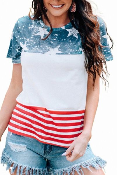 

the us stars and stripes inspired 2023 new y513#, White