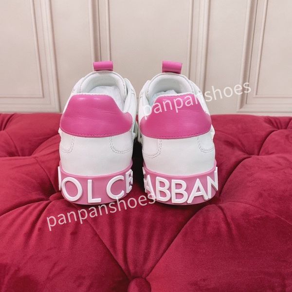 

new casual shoes brand womens designer leather lace-up sneakers fashion lady flat running letters shoes sneaker2023, Black