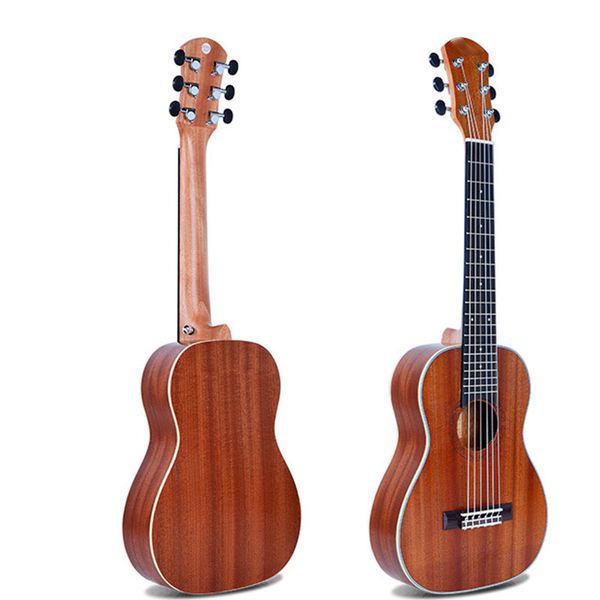 

30-inch guitar lily gkl-30 six-string ukulele, nylon string guitale