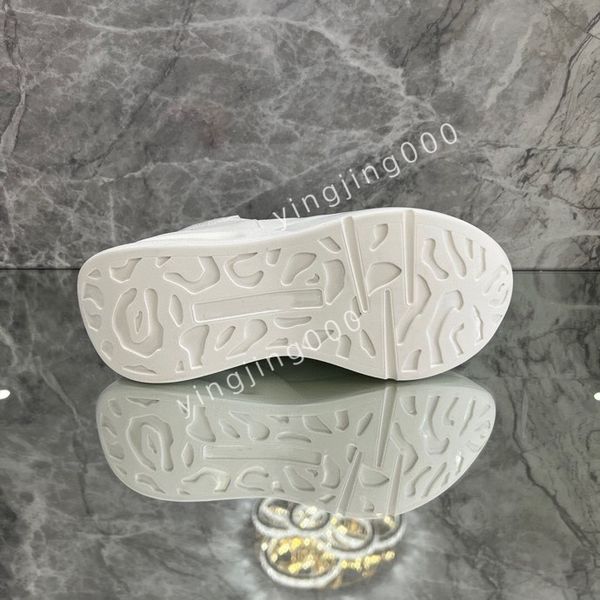 

new fashion mens quality designers sneakers camouflage casual shoes checkered studded flats mesh trainers2023, Black