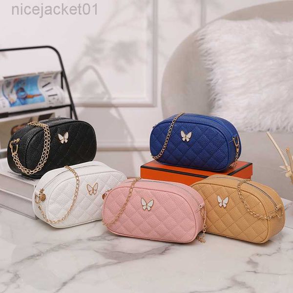 

guangzhou women's bag embroidered lingge pillow bag 2023 new small and versatile ins women's shoulder bag