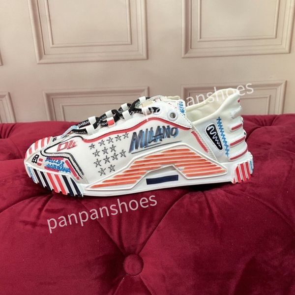 

casual shoes women designer leather lace-up sneakers fashion lady flat running letters shoes sneaker, Black