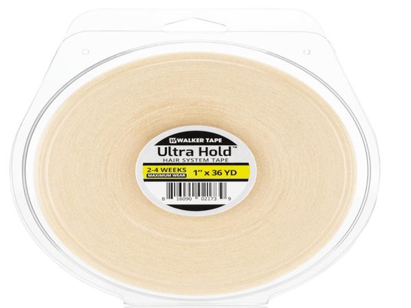 

1 inch 36yards walker ultra hold toupee double side wig tape5397466, Black;brown