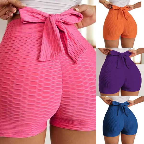 

summer women's casual yoga shorts women's cycling running pants large pants women, White;black