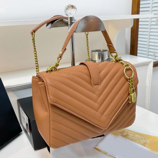

messenger bag totes designer bags chains bag clutch fashion sequined letter women bags 2023 shoulder bags cossbody handbag thread stripes cl