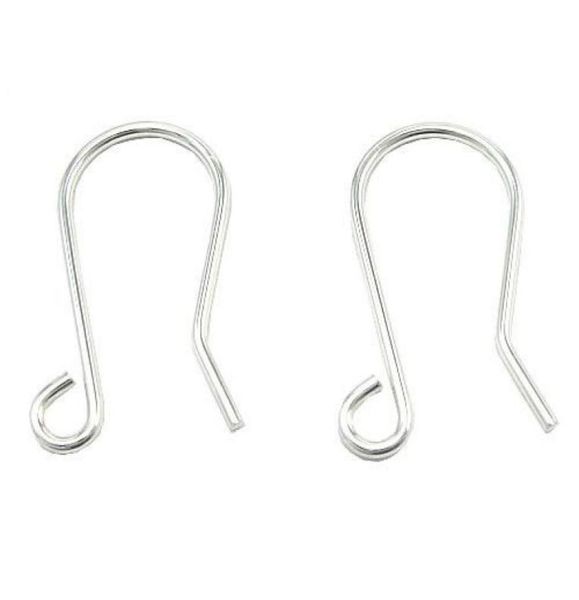 

10pairslot 925 sterling silver earring hooks findings components for diy craft jewelry 75x15mm wx1396127493