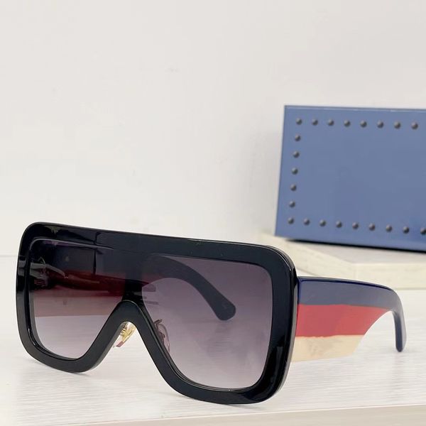 

sunglasses for women men summer a style anti-ultraviolet retro plate oval full frame fashion glasses random box, White;black