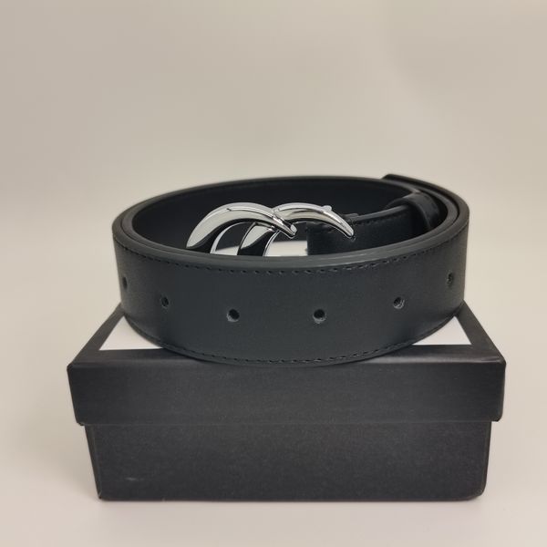 

fashion leather belt classic men designers belts womens mens casual letter smooth buckle belt width 2.0cm 2.8cm 3.4cm 3.8cm with box, Black;brown