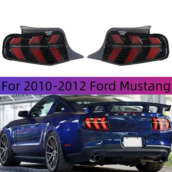 

seven mode rear lens for 20 10-20 12 ford mustang taillight assembly plug and play led running light dynamic turn signal