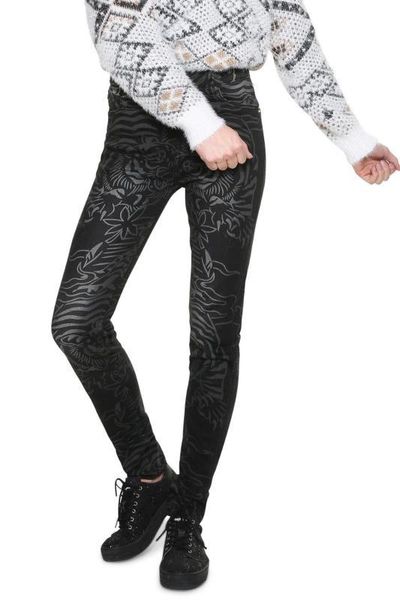 

jeans exquisitely embroidered jeans in spanish style, Blue