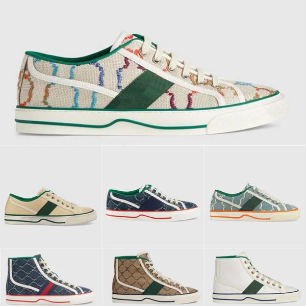 

casual shoes designer mens womens canvas shoes tennis 1977 dress skateboarding sneaker luxury jacquard denim women flat gg''sneake, Black