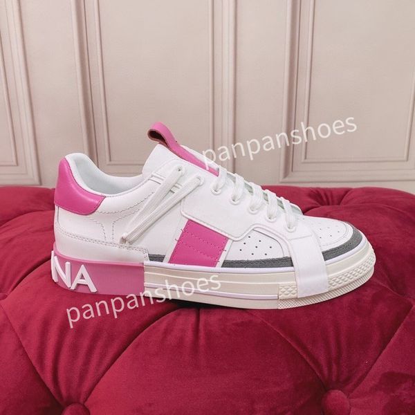 

casual shoes brand womens designer leather lace-up sneakers fashion lady flat running letters shoes sneaker2023, Black