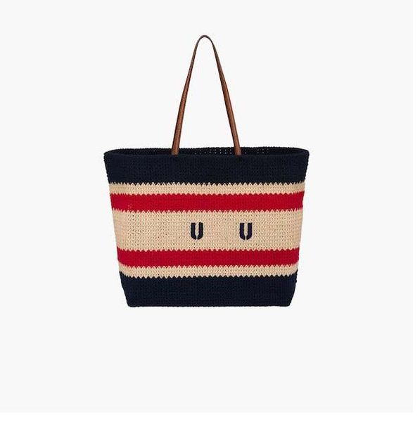 

2023 new designer bag beach bag wine coconut fiber tote bag tote shopping bag