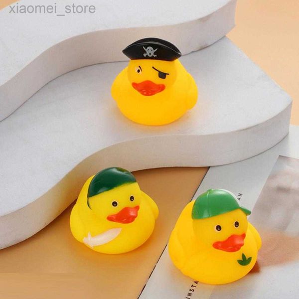 

3pscbath toys 1pc cute rubber duck toys baby bath pool outdoor beach indoor water park float toy waterfloating duck yellow children toy gift