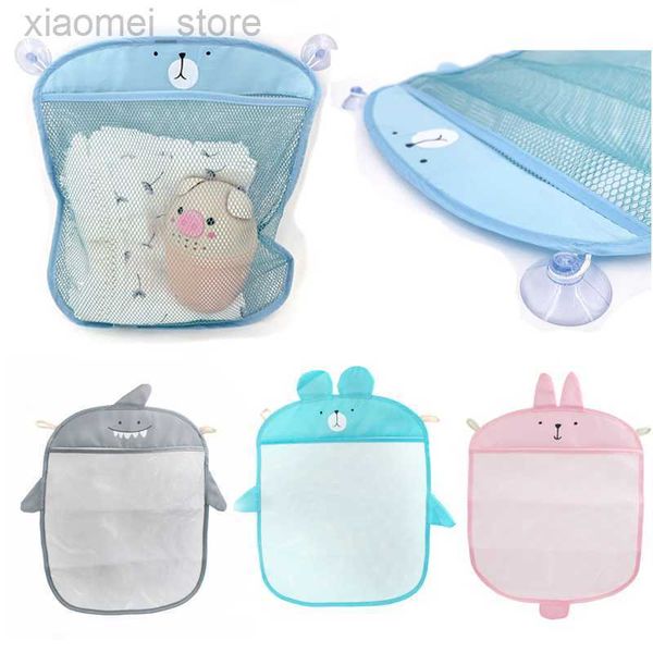 

3pscbath toys injector baby bathroom mesh bag for bath toys bag children basket children play net toy waterproof cloth water sand toys beach