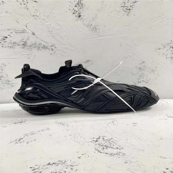 

casual shoes designer tracks triple platform trainers sneakers nylon printed men women shoe 35-45, Black