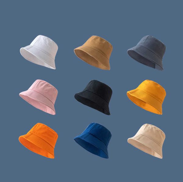 

wide brim hats new cotton bucket hats women summer sunscreen panama hat men sunbonnet fedoras outdoor fisherman hat beach cap present aa2305, Blue;gray