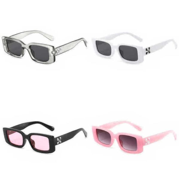 

luxury fashion frames sunglasses style square brandoffs men women sunglass arrow x frame eyewear trend sun glasses bright sunglasse nn50, Black
