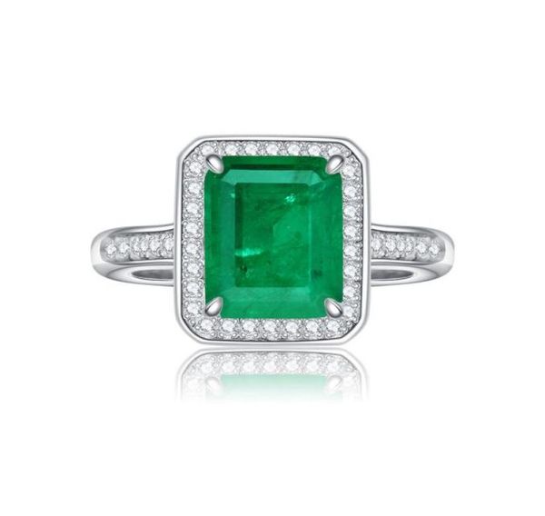 

emerald cut classic sapphire ring vintage engagement ring011752211, Silver