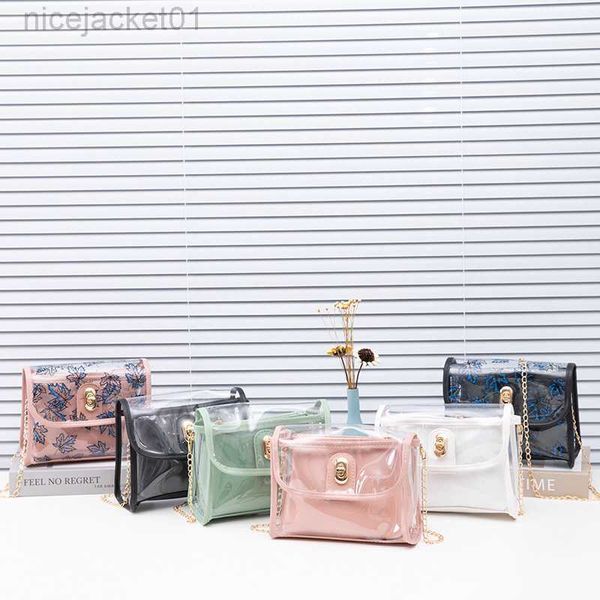 

guangzhou small bag transparent mother bag 2023 new fashion versatile ins women's one shoulder crossbody bag