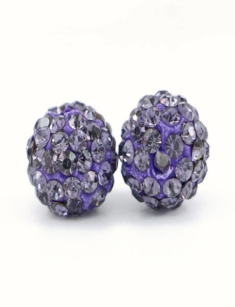

crystal rhinestones pave clay spacer ball beads full drilled 6 rows rhinestone ploymer clay disco ball beads 100pcsbag5736572, Black