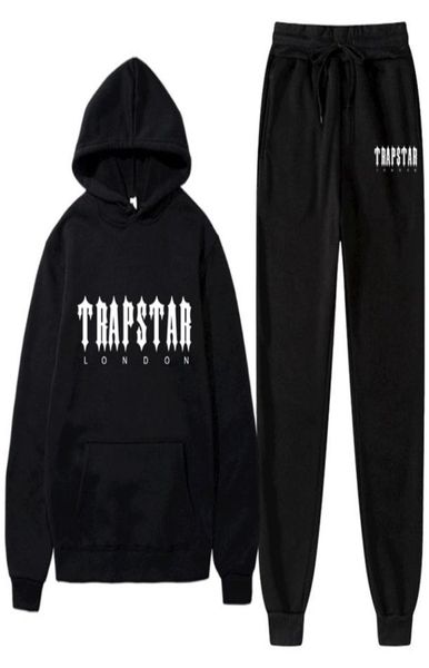 

clothing sets kids tracksuit trend hooded 2 pieces set hoodie sweatshirt sweatpants sportwear jogging outfit trapstar boy 2210281049181, White