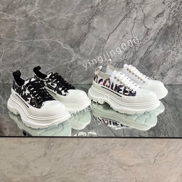 

fashion brand men quality designers sneakers camouflage casual shoes checkered studded flats mesh trainers, Black